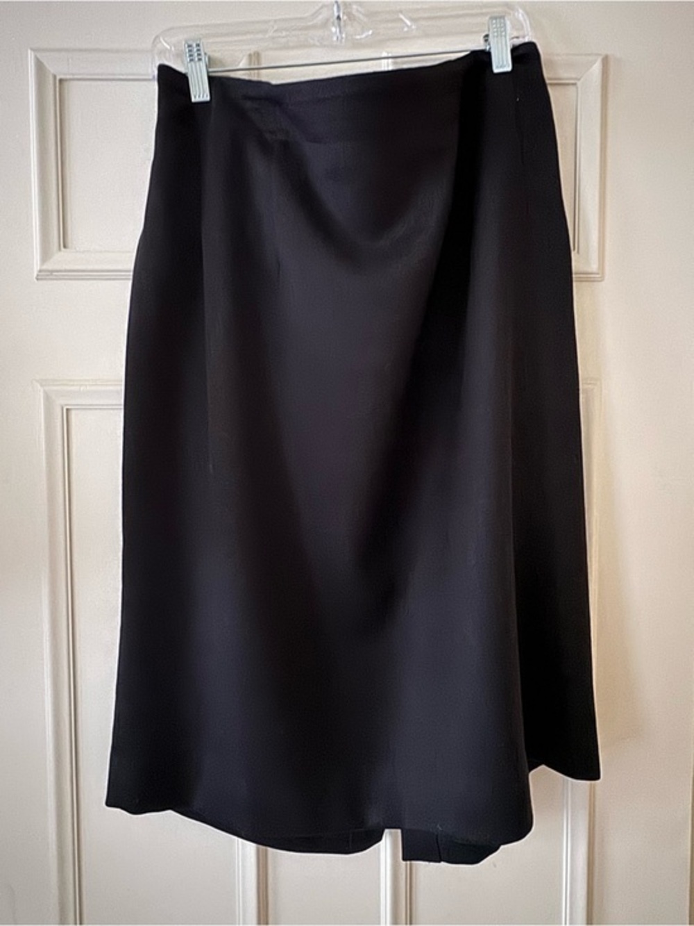 Gianni Black Midi Skirt- Size 16